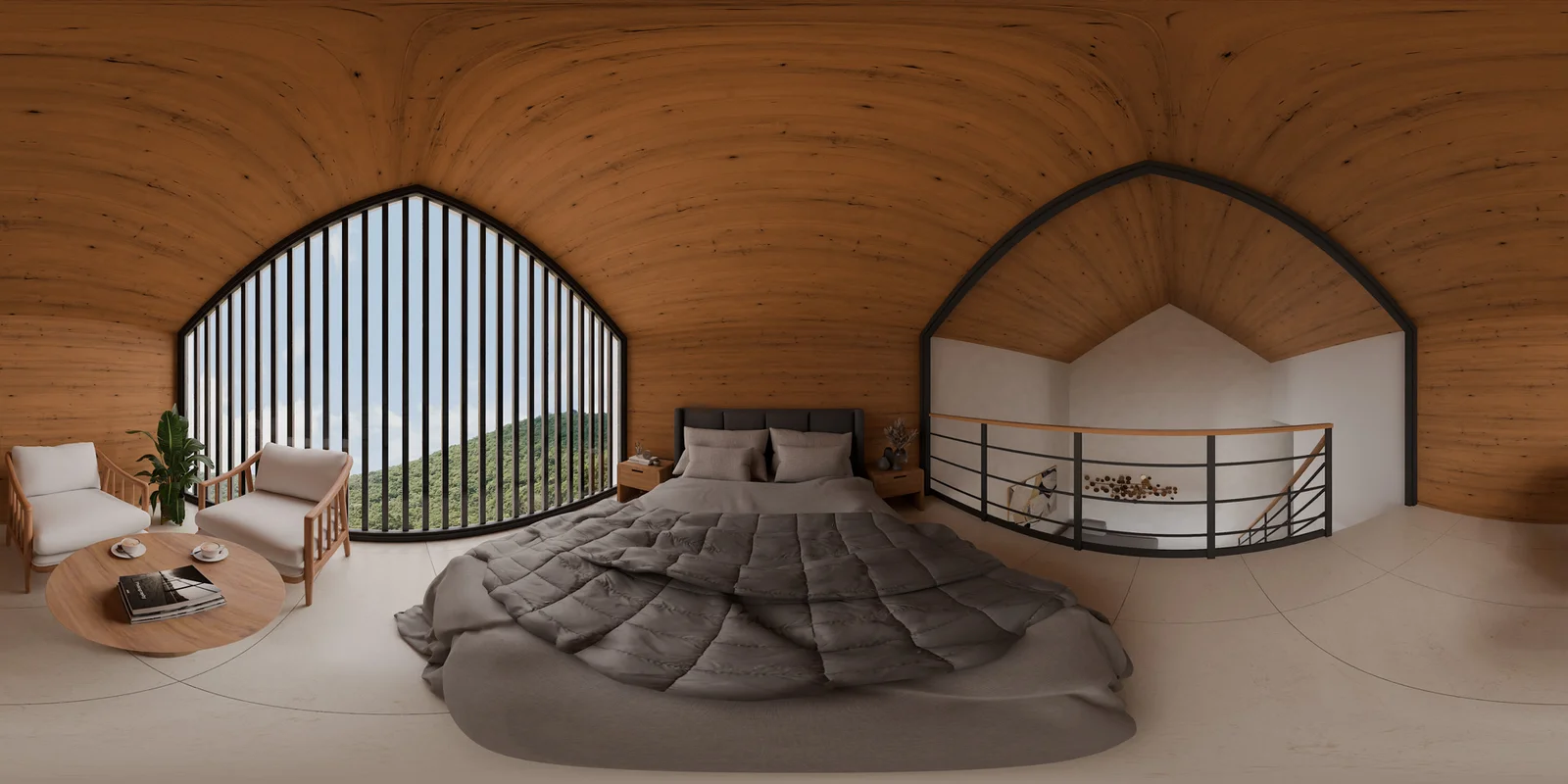 mezzanine room 360 render