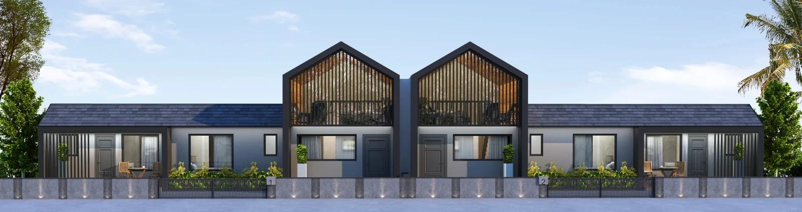 villa elevation with boundary vana scaled